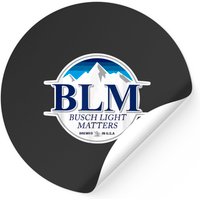 Buschs Light Matters 3 Stickers - Classic Square Design