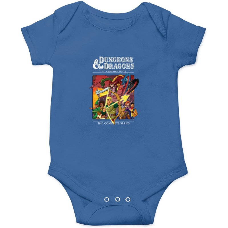 Bodys en tissu Vintage Dungeons & Dragons pour nourrissons — Bodys bébé