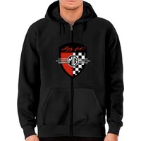 Hoodies à zip MG Safety Fast Shield pour unisexe