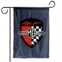 Mg Safety Fast Shield Garden Flags — Decorative Flags