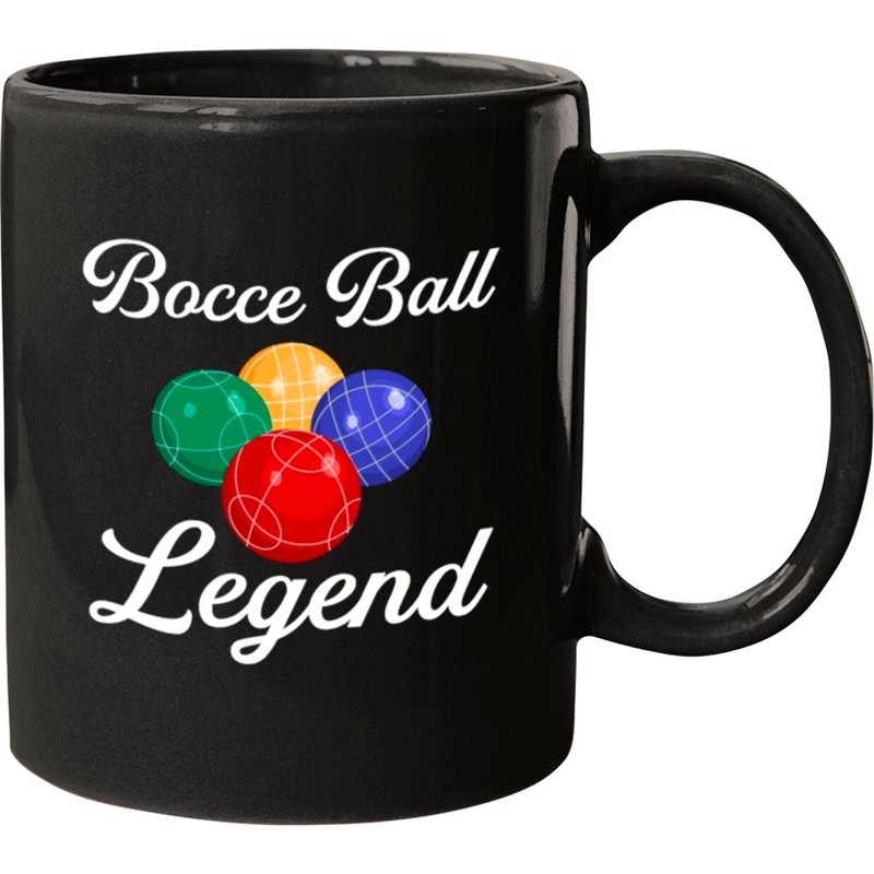 Bocce Ball Legend Ceramic Mugs — Mugs & Tumblers