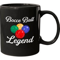 Bocce Ball Legend Ceramic Mugs