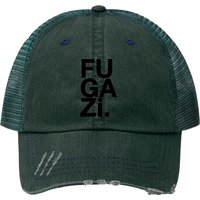 Chapeau Trucker Fugazi Vert Foncé