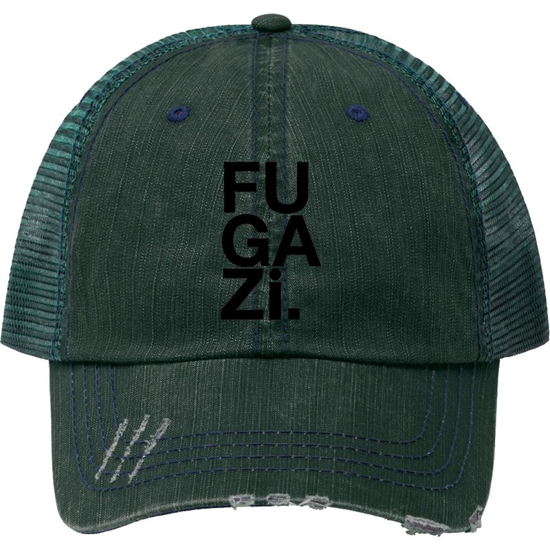 Chapeau Trucker Fugazi Vert Foncé — Casquette de baseball