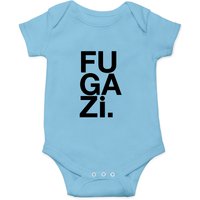 Fugazi Onesies for Infants in Vintage Orange