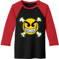 Evil Ernie Smiley Robzilla T-shirt de Baseball pour Hommes Noir/Rouge