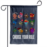 Drapeaux de jardin D&D Classe de personnage Hit Dice — Drapeaux décoratifs