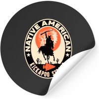 Kickapoo Tribe Native American Indian Pride Stickers