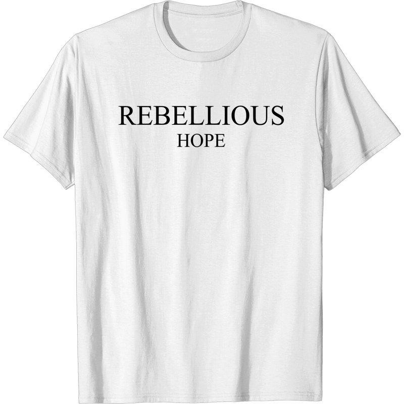 T-shirt Rebellious Hope pour hommes par Deborah James — T-shirts pour hommes