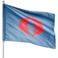 Cobra GI Joe House Flags - Double-Sided Print