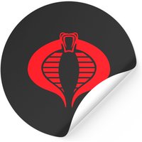 Cobra Gi Joe Stickers for Black Theme