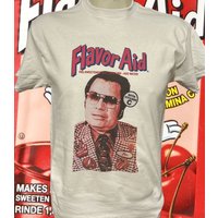 T-shirt Jim Jones Flavor Aid pour hommes en noir — T-shirts pour hommes
