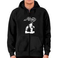 Hoodie zippé Posey Parker Posey pour unisexe en noir