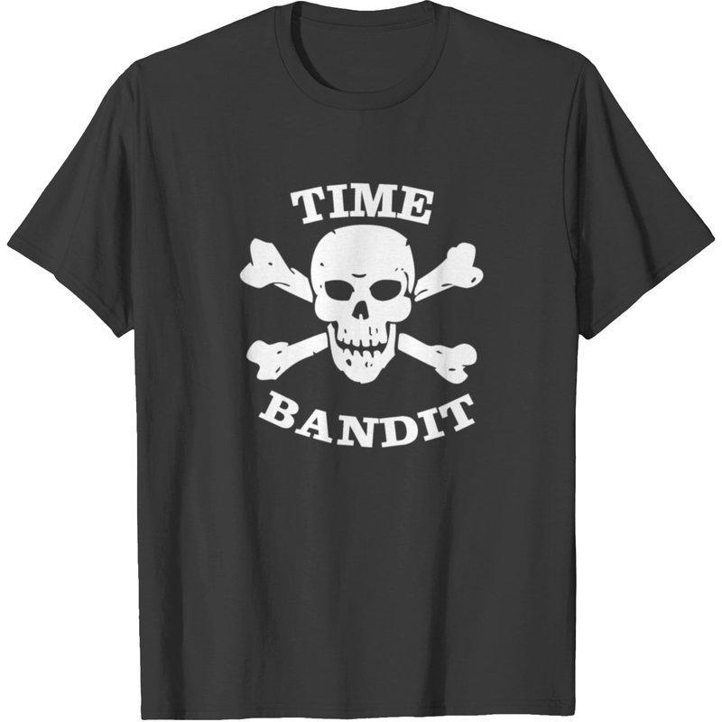T-shirt pour hommes Time Bandit en noir