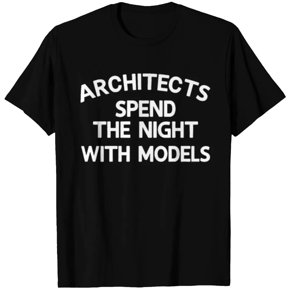 T-shirt pour hommes Architects Spend The Night — T-shirts pour hommes