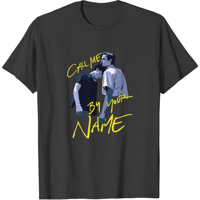 T-shirt Call Me By Your Name pour hommes - Noir