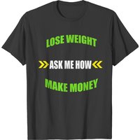 T-shirt Iaso Tea Ask Me How! pour hommes en noir — T-shirts pour hommes