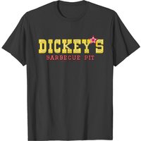 T-shirt avec logo néon de Dickey's Barbecue Pit pour hommes — T-shirts pour hommes