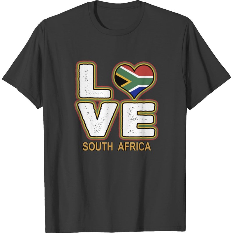 Love South Africa Cape Town T-Shirt for Men — Mens T Shirts