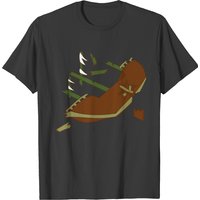 Ship Wreckage T-Shirt for Men in Black