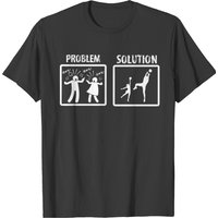 Problem Solution Netball T-shirt for Men - Black