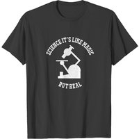 T-shirt Science Drôle pour Hommes en Noir — T-shirts pour hommes