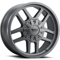 Roues Thret Offroad Radar Gris Satin - 17x8.5 - 5x114.3 - 18 Offset