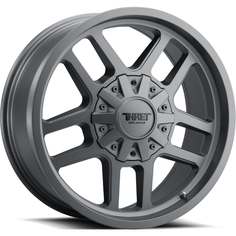 Thret Offroad Radar Satin Grey Wheels - 17x8.5 - 5x114.3 - 18 Offset — Wheels & Rims