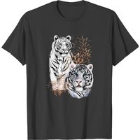 T-shirt pour hommes White Tigers — T-shirts pour hommes