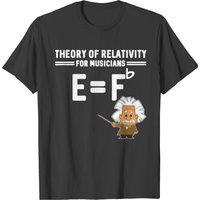 Theory Of Relativity Musician T-shirt for Men