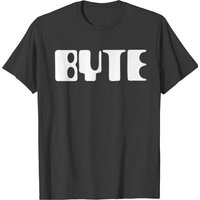 T-shirt pour hommes Byte Magazine en noir — T-shirts pour hommes