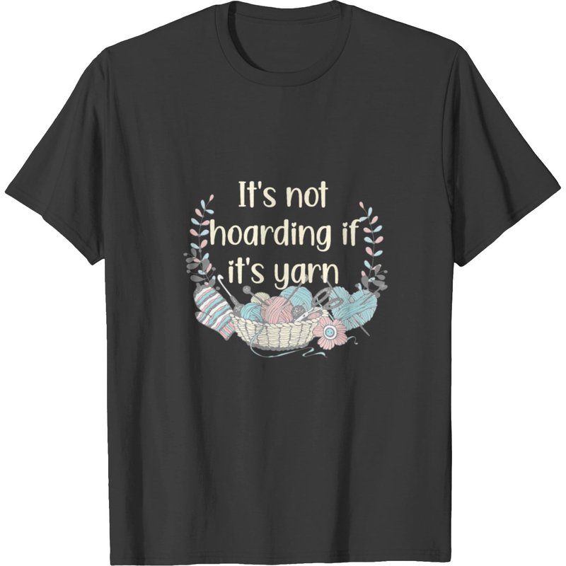 T-shirt Collecte de Fil au Tricot et au Crochet pour Hommes — T-shirts pour hommes