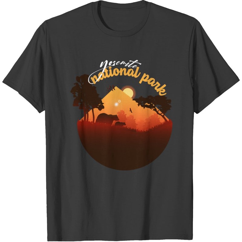 T-shirt pour hommes du parc national de Yosemite