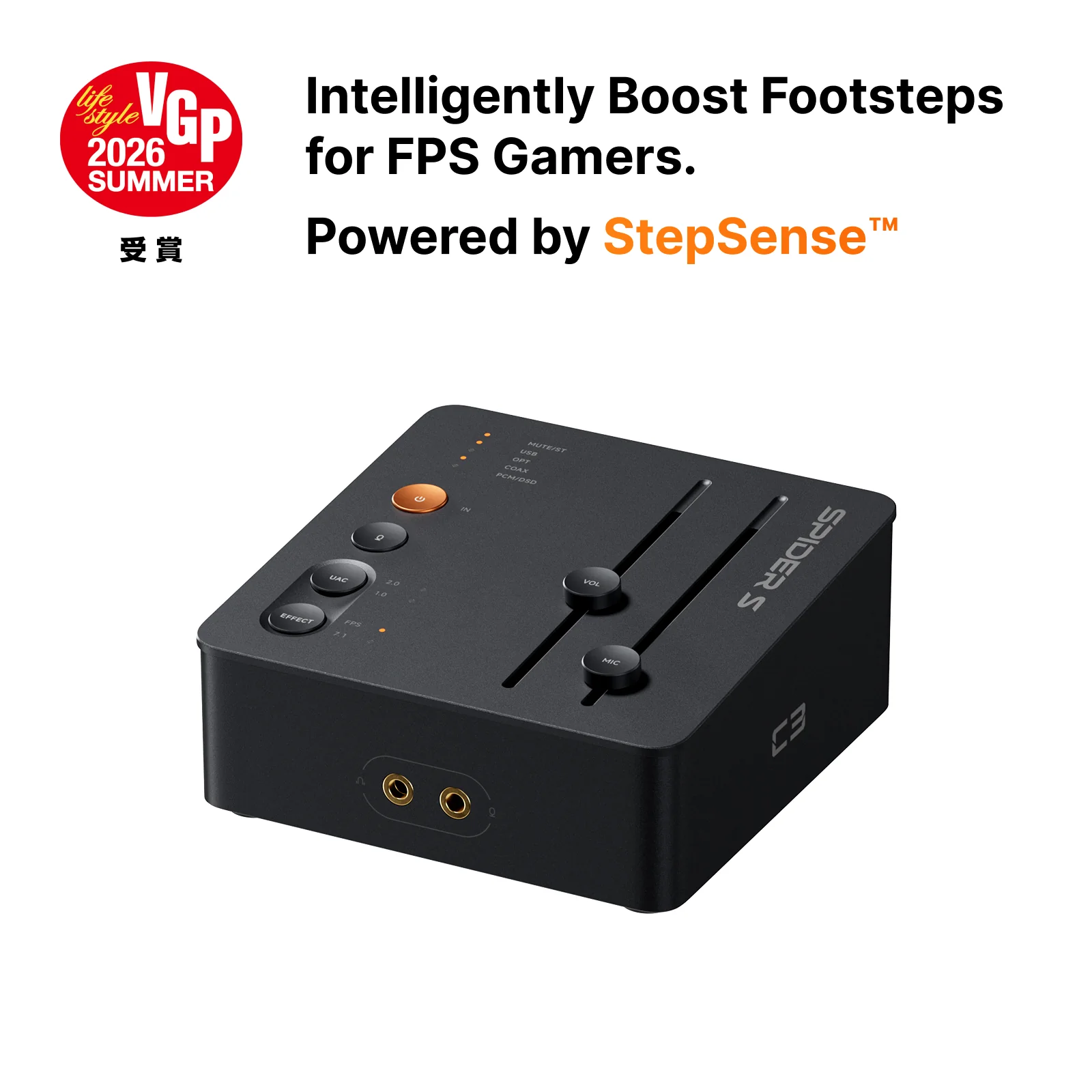 Fosi Audio StepSense C3 Gaming Audio DAC & Headphone Amp - C3 — Wireless Earbuds