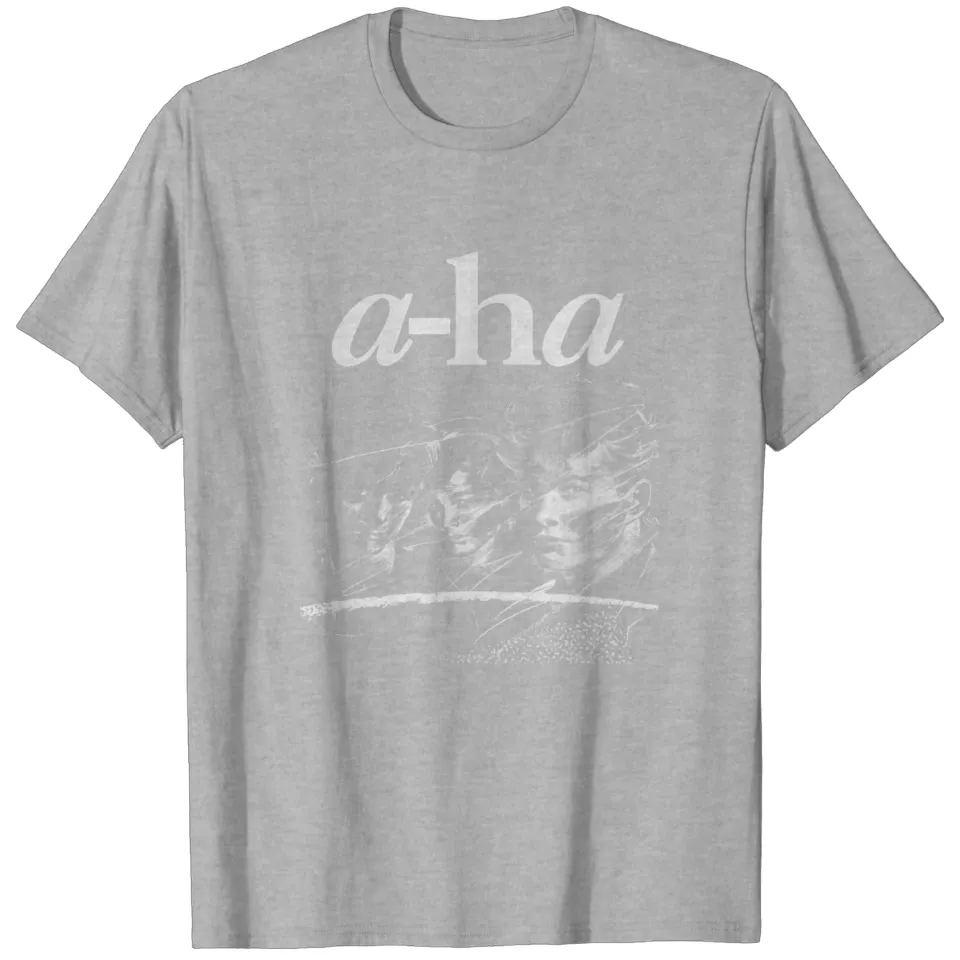 T-Shirt Aha pour hommes en noir — T-shirts pour hommes