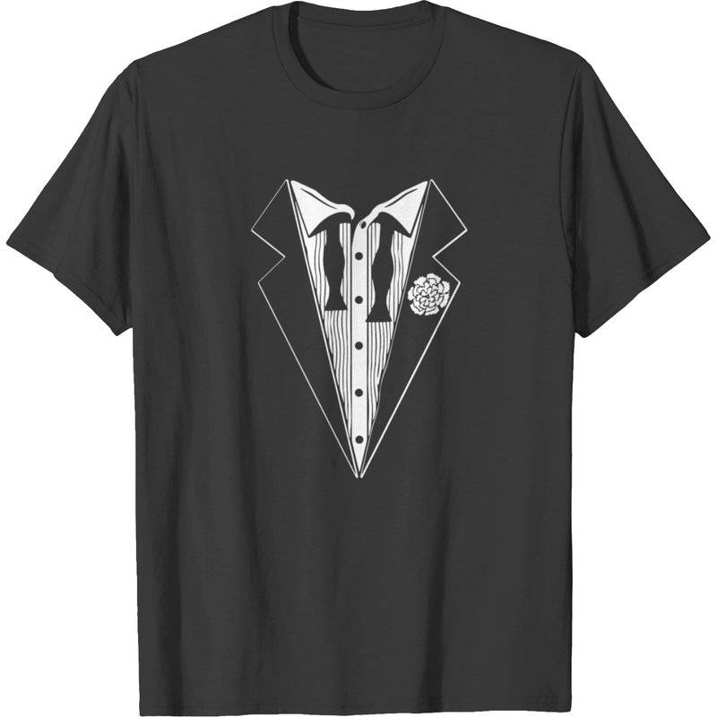 T-shirt Hangover Tuxedo pour hommes en noir — T-shirts pour hommes