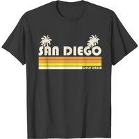 T-shirt pour hommes San Diego Style en noir — T-shirts pour hommes