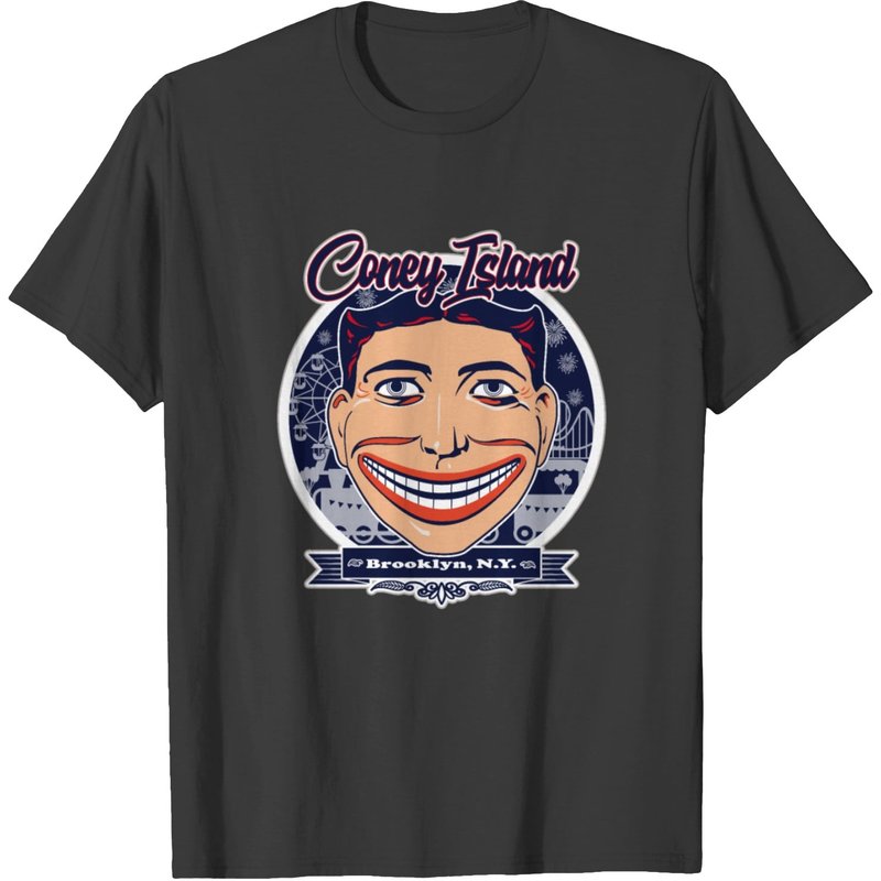 T-shirt pour hommes Coney Island en noir — T-shirts pour hommes