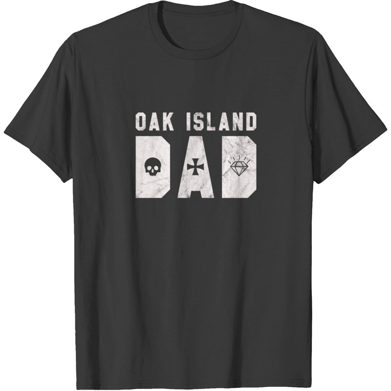 T-shirt Oak Island Dad Treasure pour hommes — T-shirts pour hommes