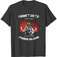 Je N'ai Pas Été À Harvard, J'ai Été À Parris Island T-Shirt — T-shirts pour hommes