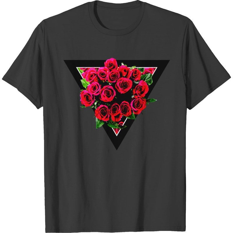 Red Roses Bouquet of Roses T-Shirt for Men — Mens T Shirts