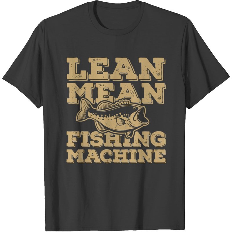 T-shirt Lean Mean Fishing Machine pour hommes
