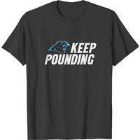 Keep Pounding T-Shirt for Men in Black
