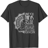 Law Of Attraction Buddha Meditation T-Shirt for Men