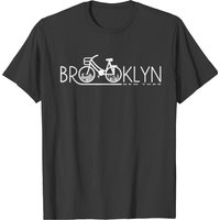 T-shirt Bicycle Brooklyn Blanc pour Hommes — T-shirts pour hommes