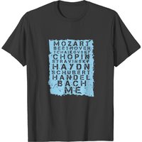 T-shirt Moza pour hommes - Compositeur de musique classique