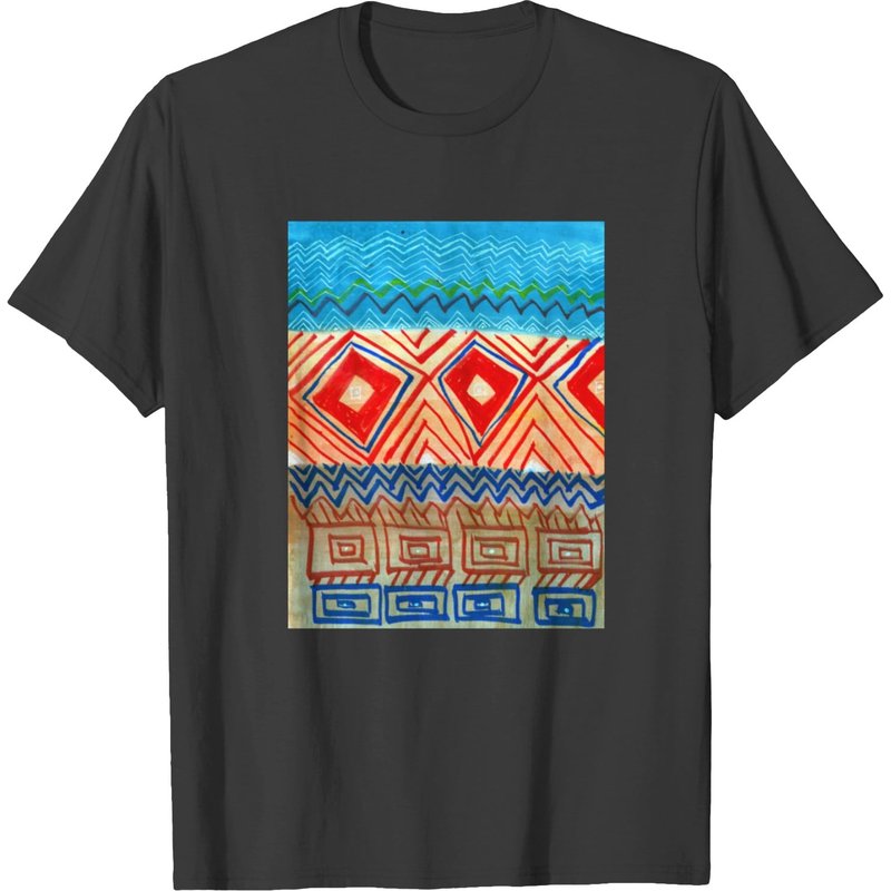 T-shirt de style africain pour hommes