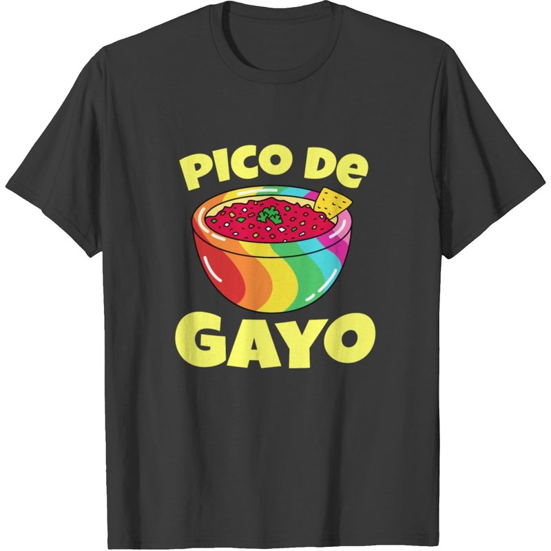 T-shirt Rainbow Pico De Gayo Pico De Gallo pour hommes — T-shirts pour hommes