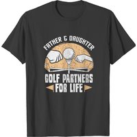 T-shirt Cadeau pour Père et Fille Golfeur — T-shirts pour hommes