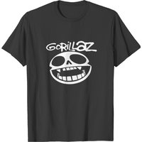 Gorillaz Men's Black T-Shirt